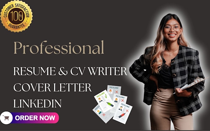 Gig Preview - Deliver 12 hours professional resume writing, and cv writing services