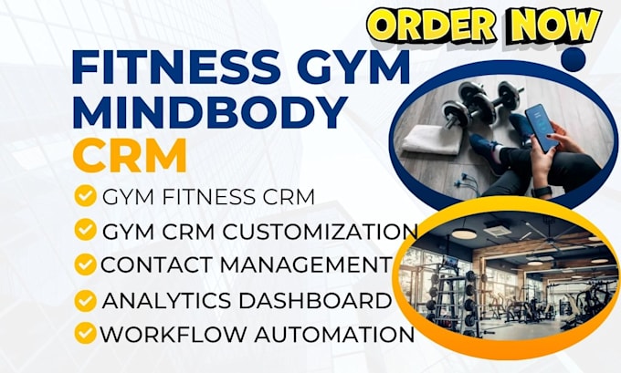 Gig Preview - Setup gym fitness crm mindbody gympro vagaro glofox virtuagym wodify automation