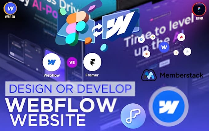 Gig Preview - Clone develop webflow website webflow spline framer design figma to webflow seo