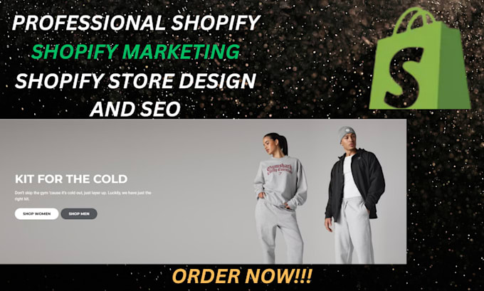 Gig Preview - Do shopify expert developer for design, redesign, SEO, speed, and bug fixing