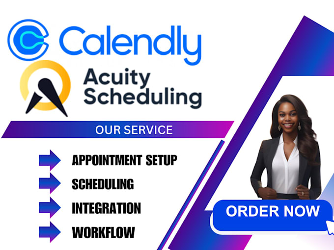 Bestseller - setup calendly acuity scheduling for calendly appointment