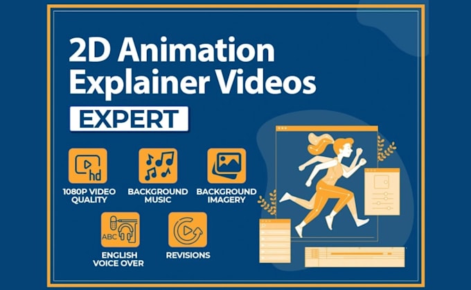 Bestseller - create 2d animated explainer video, 2d cartoon animation for b2b marketing video