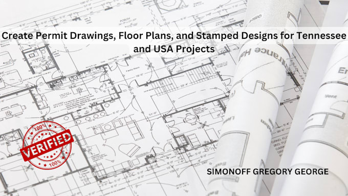 Bestseller - create permit drawings, floor plans, and stamped designs for tennessee and more