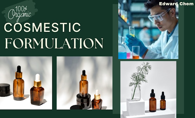 Gig Preview - Be your cosmetic chemist and do cosmetic formulations