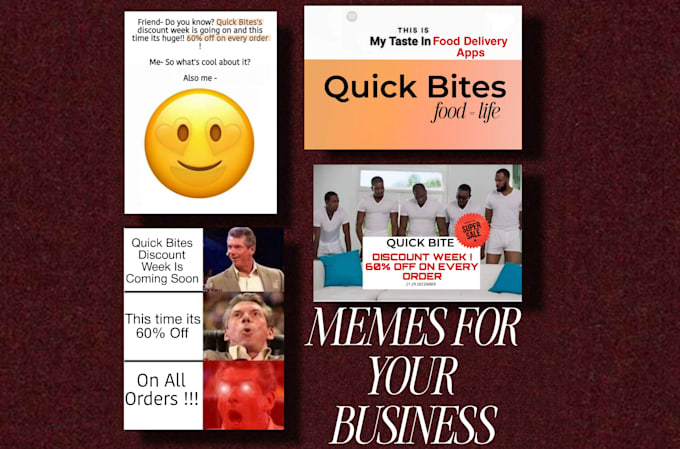 Gig Preview - Create awesome memes for your business or social media