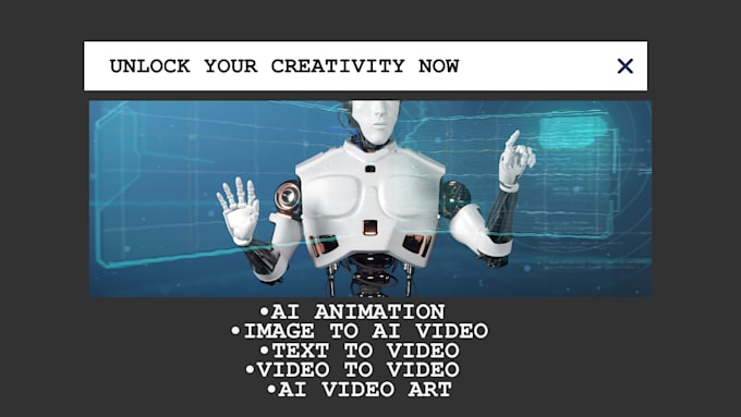 Gig Preview - Create ai videos ai animation and ai art for engaging storytelling