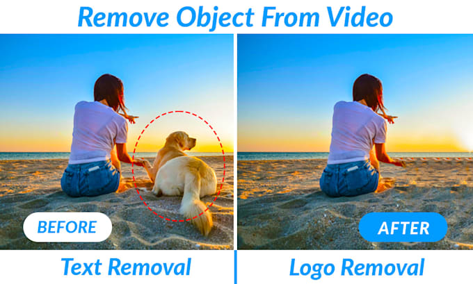 Gig Preview - Remove object from video, vfx cleanup