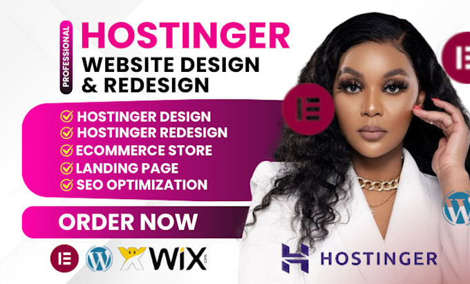 Bestseller - redesign hostinger website hostinger landing page website develop hostinger