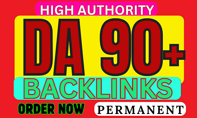 Bestseller - create da 90 backlinks fast