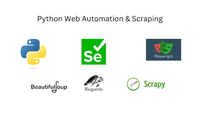 Gig Preview - Do web automation and scraping using python