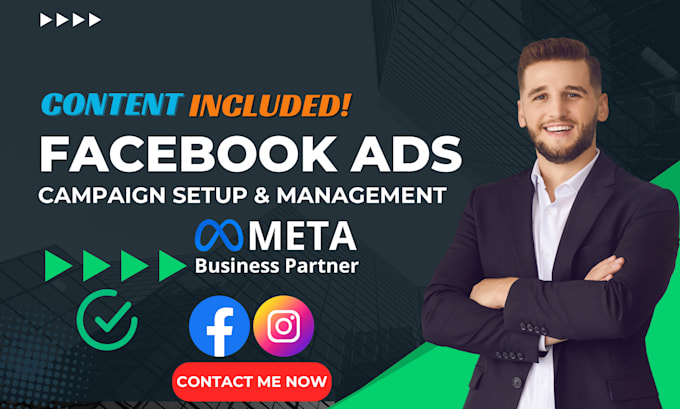 Gig Preview - Expertly create and manage your facebook and instagram ad campaigns