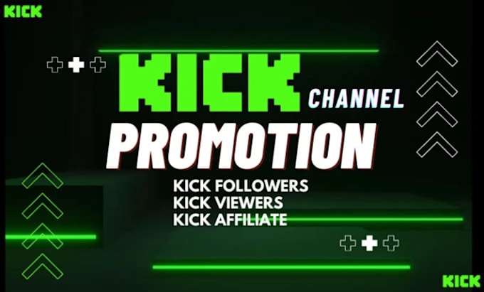 Gig Preview - Do kick channel promotion to gain more live viewers