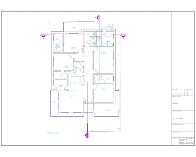 Bestseller - create a 2d architectural or structure drawing for you