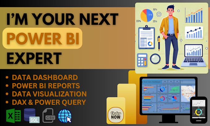 Bestseller - create interactive power bi custom dashboard