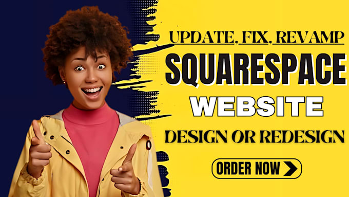 Gig Preview - Fix, edit, redesign or update squarespace custom code website, squarespace seo