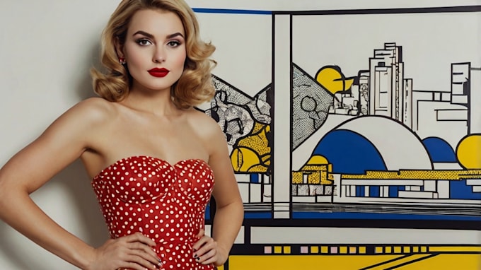 Bestseller - draw pop art or roy lichtenstein style