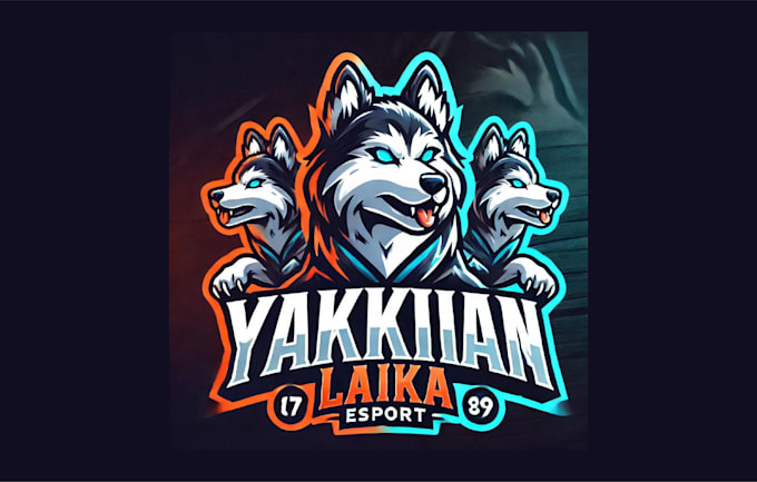 Gig Preview - Do amazing yakutian laika mascot logo with an original concept