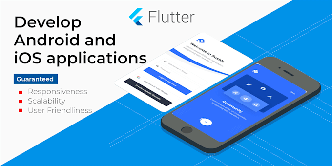 Gig Preview - Create professional mobile applications using flutter