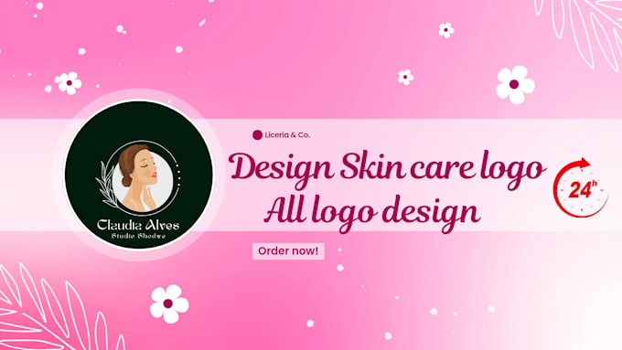 Gig Preview - Create a unique and professional skin care logo