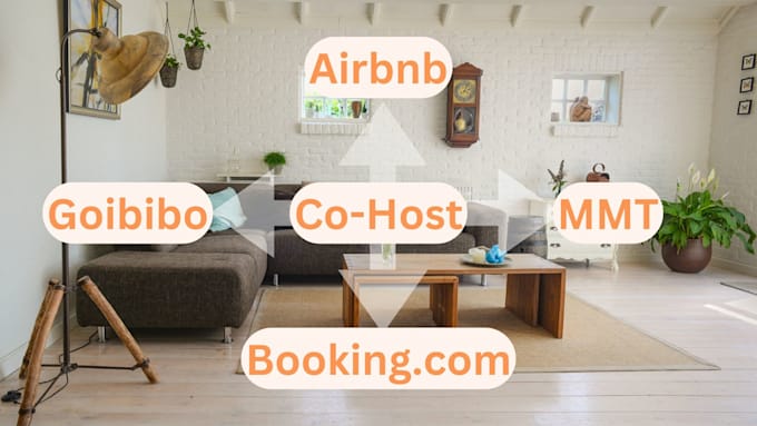 Bestseller - be your expert airbnb, goibibommt and booking dot com cohost to manage listings