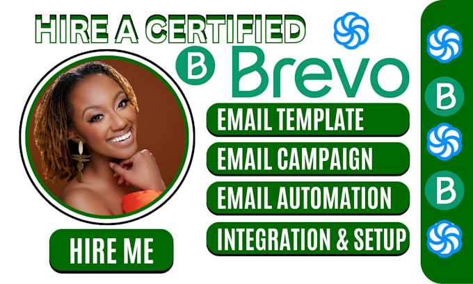 Gig Preview - Setup brevo bravo crm automation campaign brevo newsletter brevo email marketing