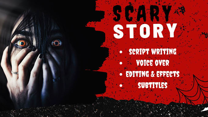 Gig Preview - Create scary stories story