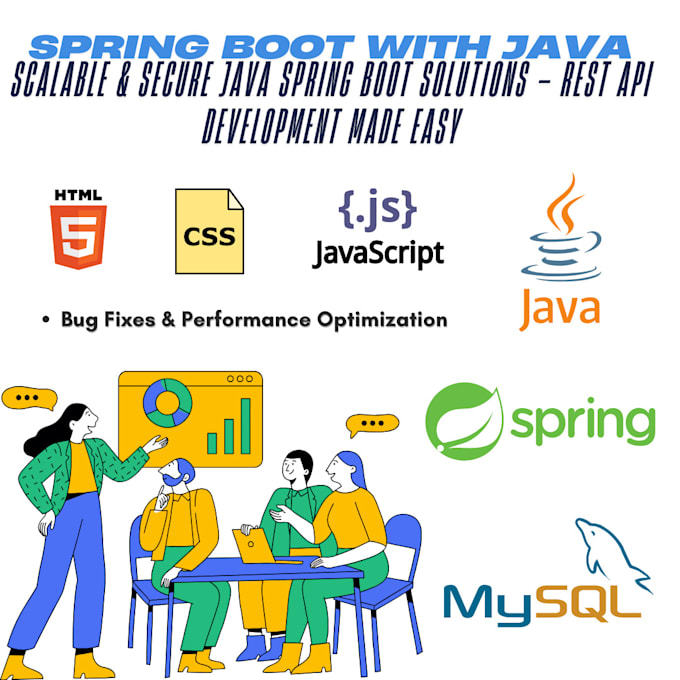 Gig Preview - Develop scalable java spring boot applications and rest api