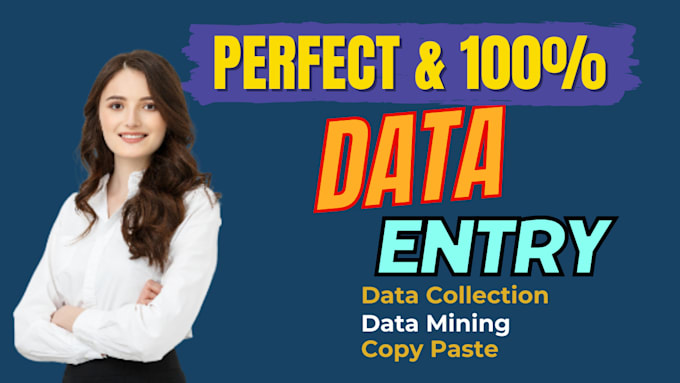 Bestseller - be a virtual assistant for data entry, web research, typing and copy paste