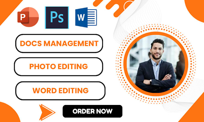 Bestseller - do any photoshop document management, editing, ms word edit