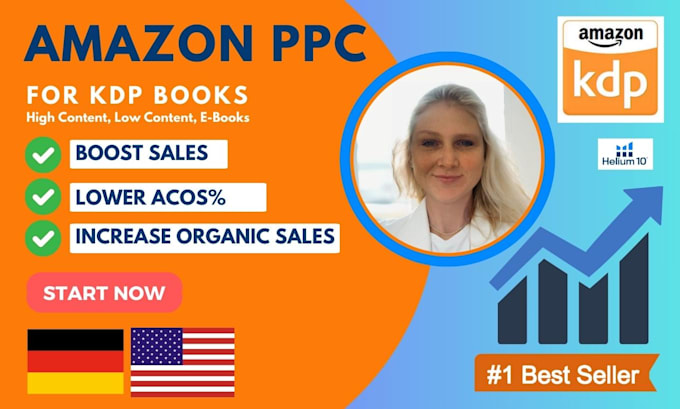 Gig Preview - Set up highly profitable amazon kdp PPC campaigns