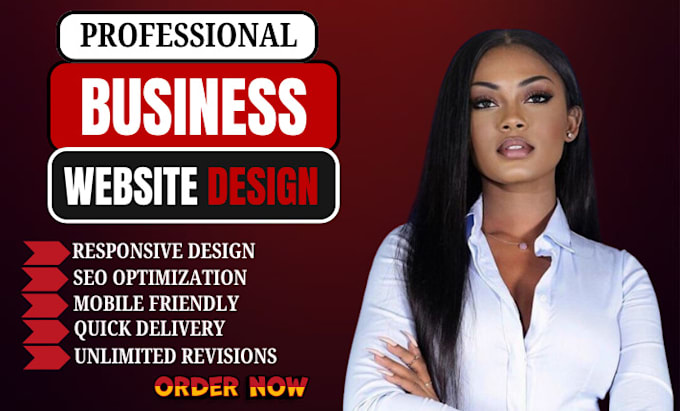 Gig Preview - Design and develop a professional business website