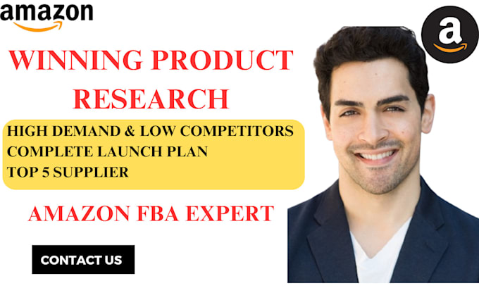 Gig Preview - Amazon product research for amazon fba virtual assistant