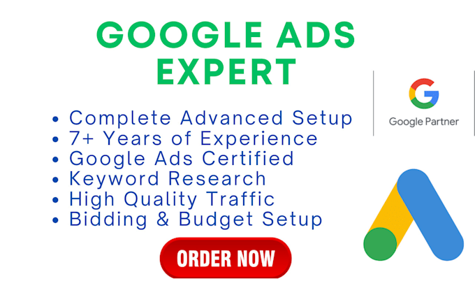 Gig Preview - Setup and manage google ads adwords PPC campaigns