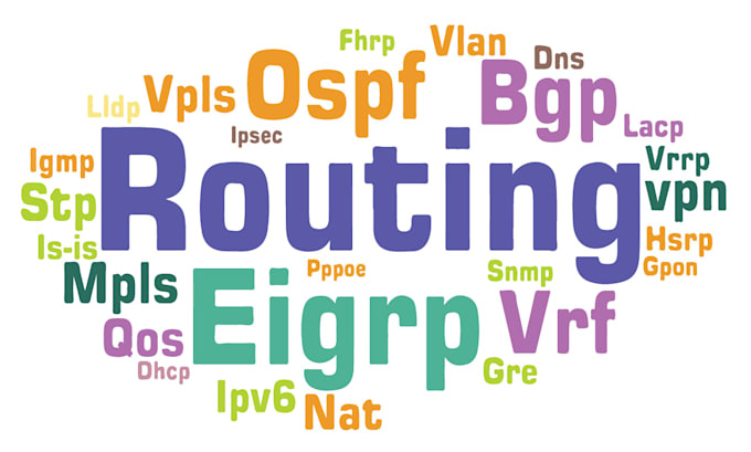 Gig Preview - Do network routing and switching on multi vendor environment