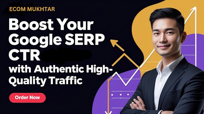 Gig Preview - Boost your google serp CTR with authentic high quality traffic