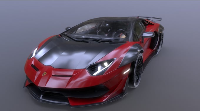 Gig Preview - Do industrial research and design,3d car modeling with blender,3d vehicle render