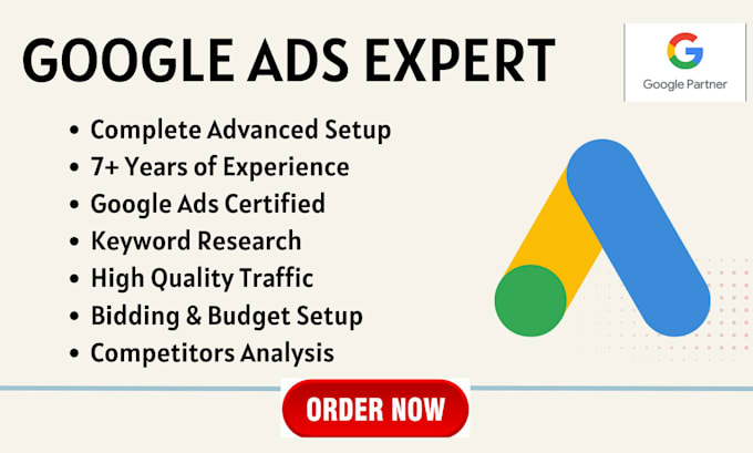 Gig Preview - Setup and manage google ads adwords ppc campaigns