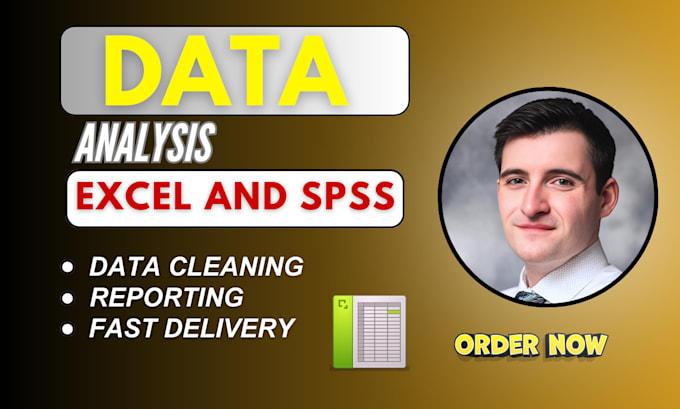 Gig Preview - Provide excel data cleaning, data analysis or data visualization