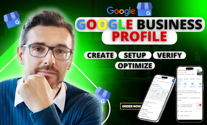 Gig Preview - Expertly create, set up, and optimize your google business profile with 10 posts