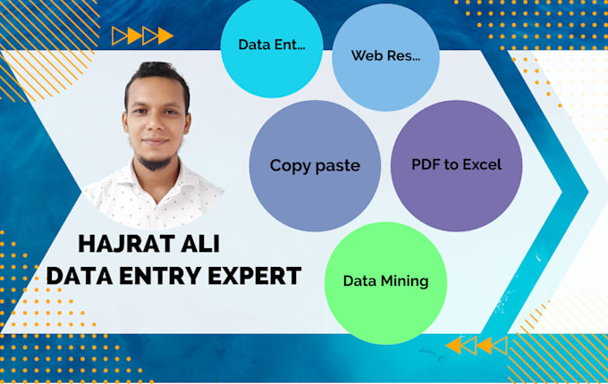 Gig Preview - Do excel data entry, copy paste, web research, b2b