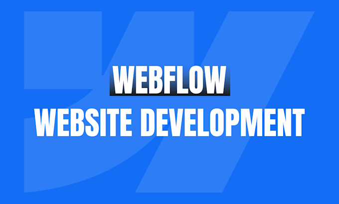 Gig Preview - Build your website with webflow