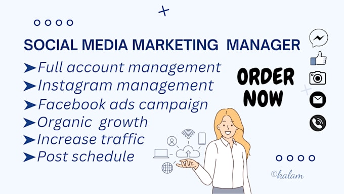 Bestseller - be your social media marketing manager expert