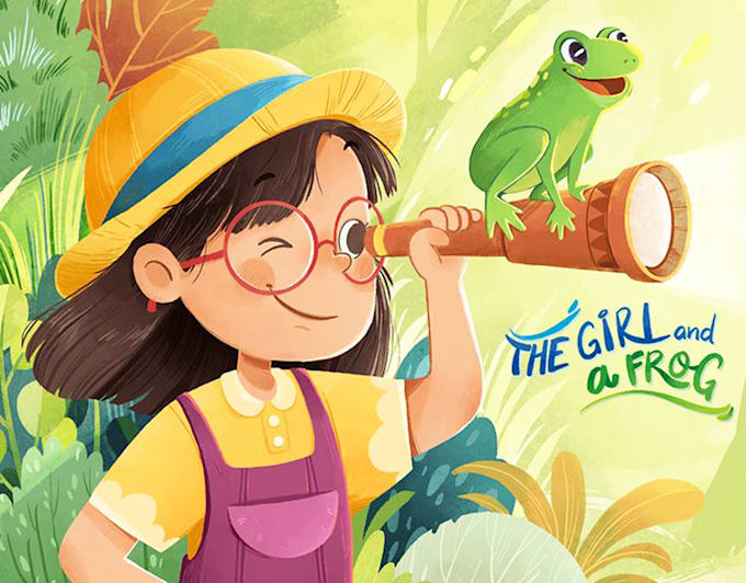 Gig Preview - Illustrate children story book illustration children story book illustration