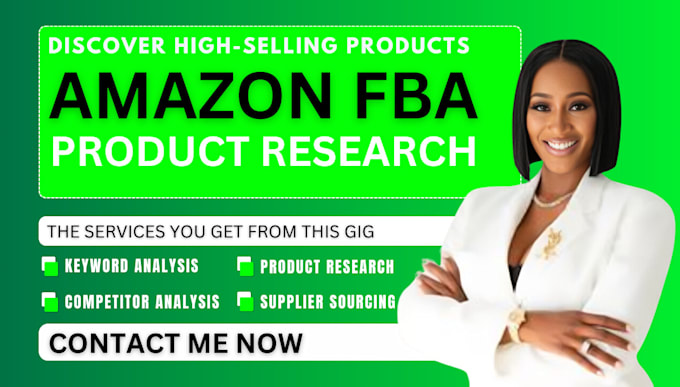 Gig Preview - Do amazon fba online arbitrage product research in USA