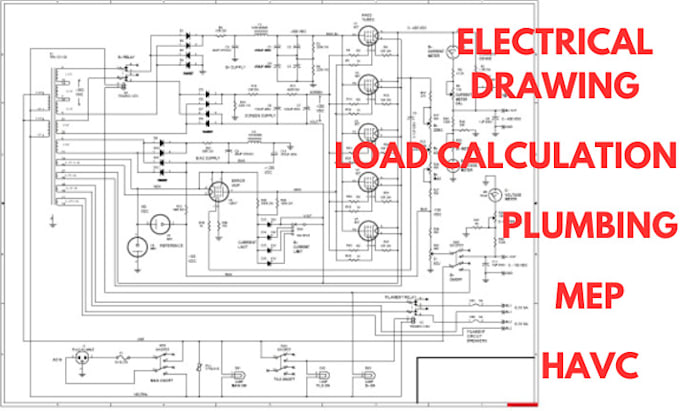 Gig Preview - Do architectural, electrical drawings, plumbing plans, mep, hvac for city permit