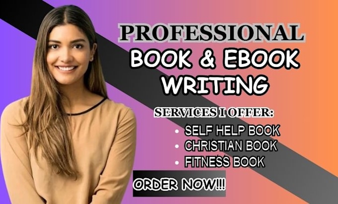 Gig Preview - Be your ebook ghostwriter amazon KDP book writer books and ebook writing ebook