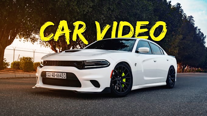 Gig Preview - Do speed ramping car video editing for youtube, reels and tiktok