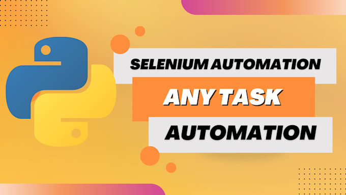 Bestseller - do all work automation by selenium python