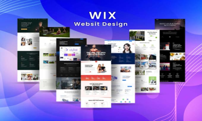 Bestseller - create wix website design, wix redesign