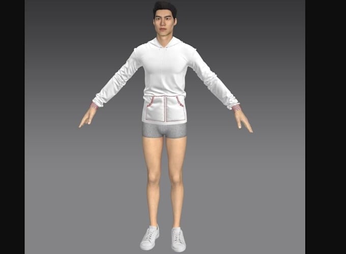 Gig Preview - Build you 3d character model for game using blender,moduler software,dayz studio